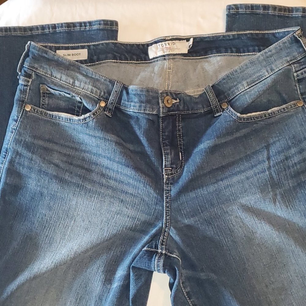 Torrid slim boot jeans